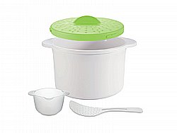 סיר להכנת אורז במיקרוגל סיר להכנת אורז במיקרוגל