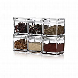 קופסאות אקריליות בנפח 300 מ"ל קופסאות אקריליות בנפח 300 מ"ל