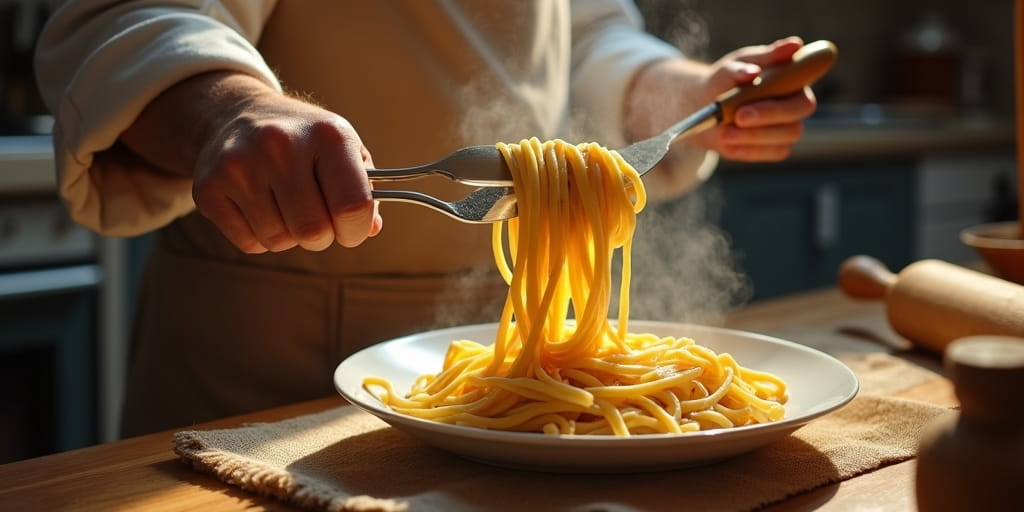 פסטה ביתית מוכנה