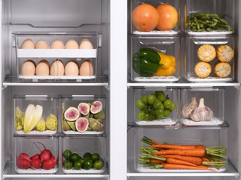 קופסאות ארגון למקרר